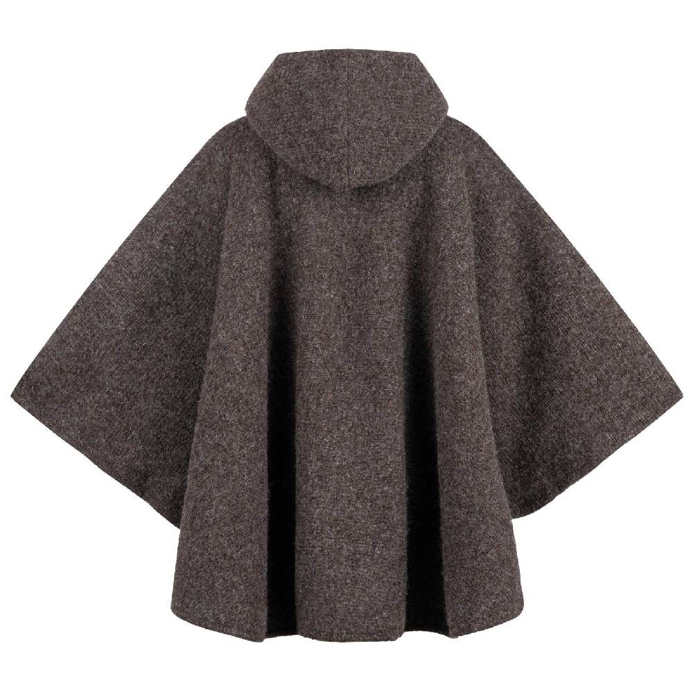 Kunst Und Magie Strick Poncho mit Kapuze Umhang Cape Strickjacke Wolle Jacke mit Kapuze Winter Mantel Valentinstagsangebot