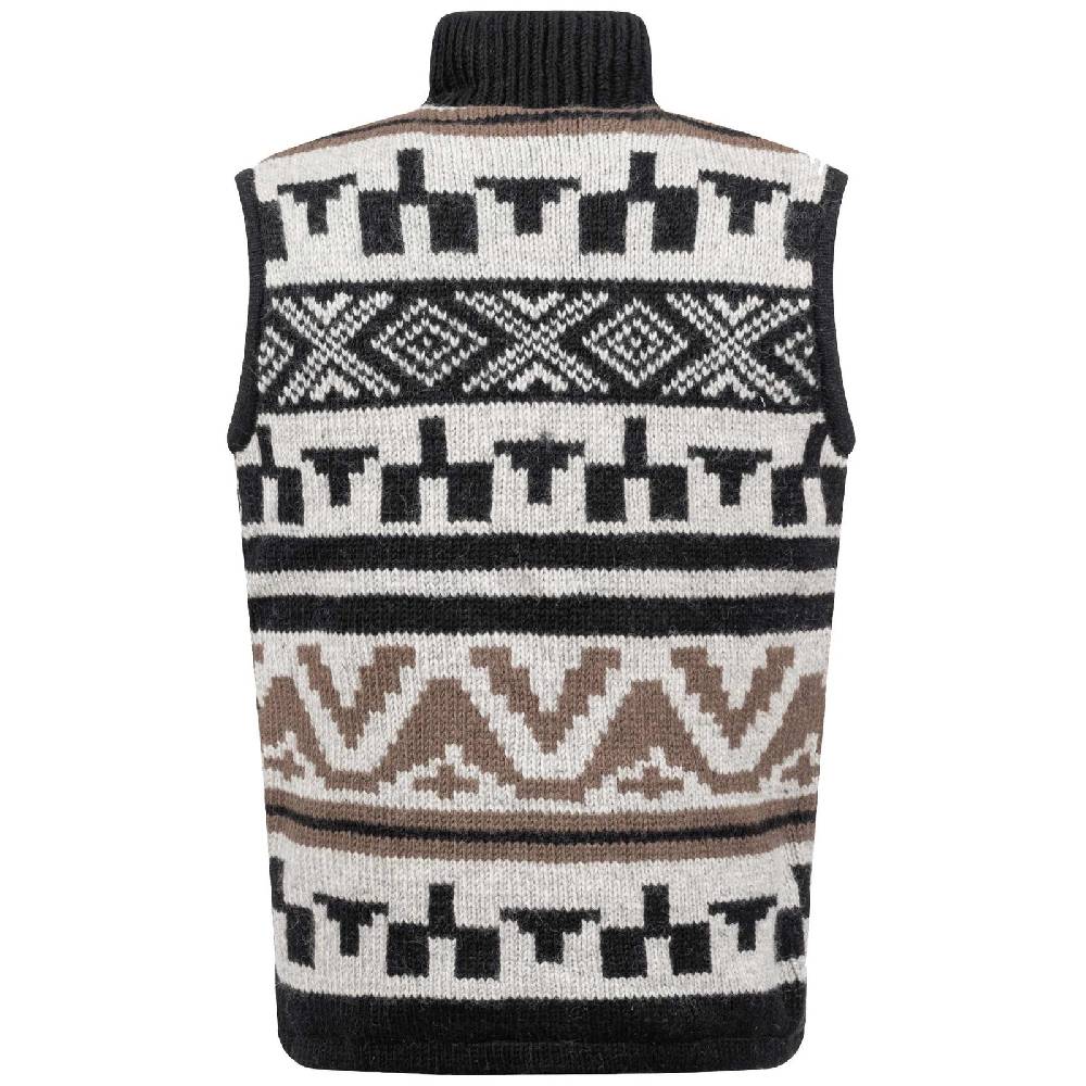 Kunst Und Magie Kunst und Magie Unisex Strickweste aus Wolle mit warmen Fleecefutter Neueste Mode