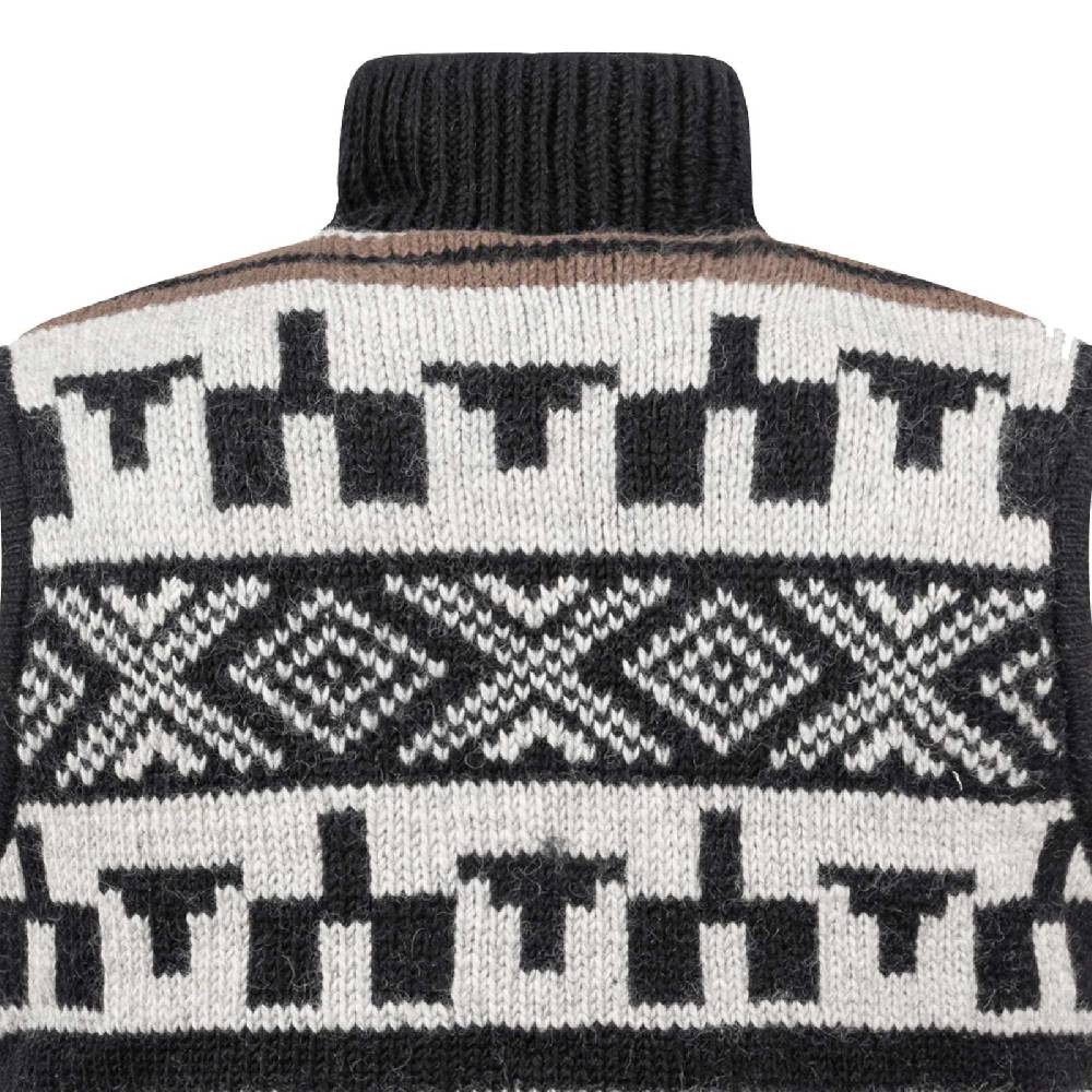 Kunst Und Magie Kunst und Magie Unisex Strickweste aus Wolle mit warmen Fleecefutter Neueste Mode