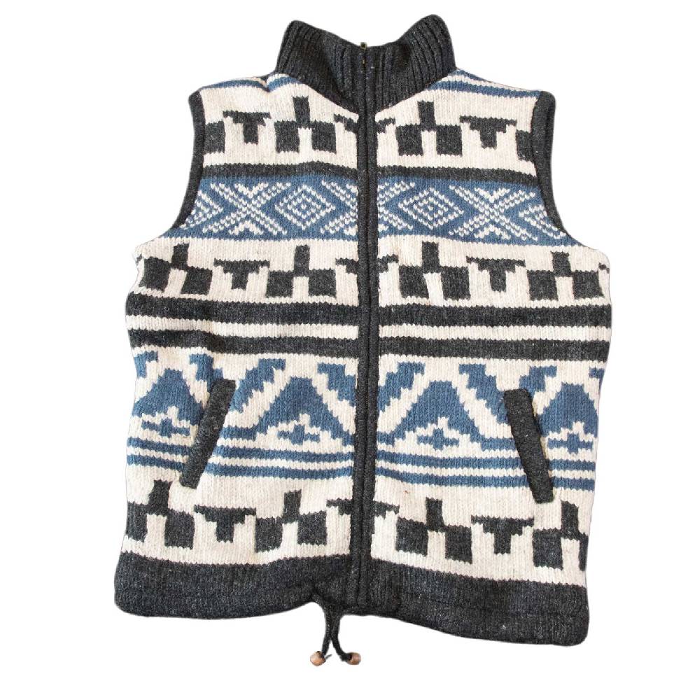 Kunst Und Magie Kunst und Magie Unisex Strickweste aus Wolle mit warmen Fleecefutter Zeitlich begrenztes Angebot
