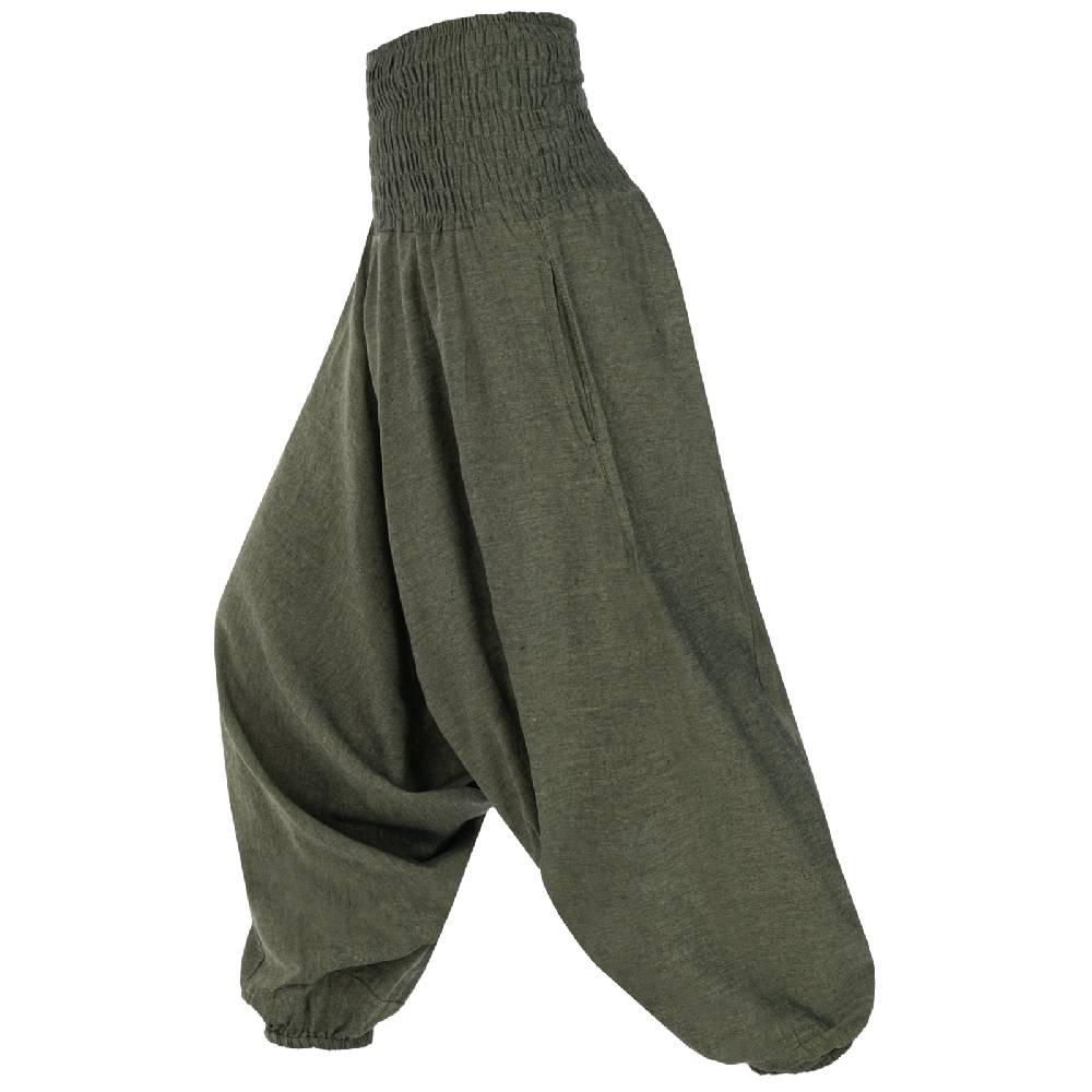 Kunst Und Magie Kunst und Magie Damen orientalische Yoga Freizeit Haremshose Wellnesshose Blitzangebot