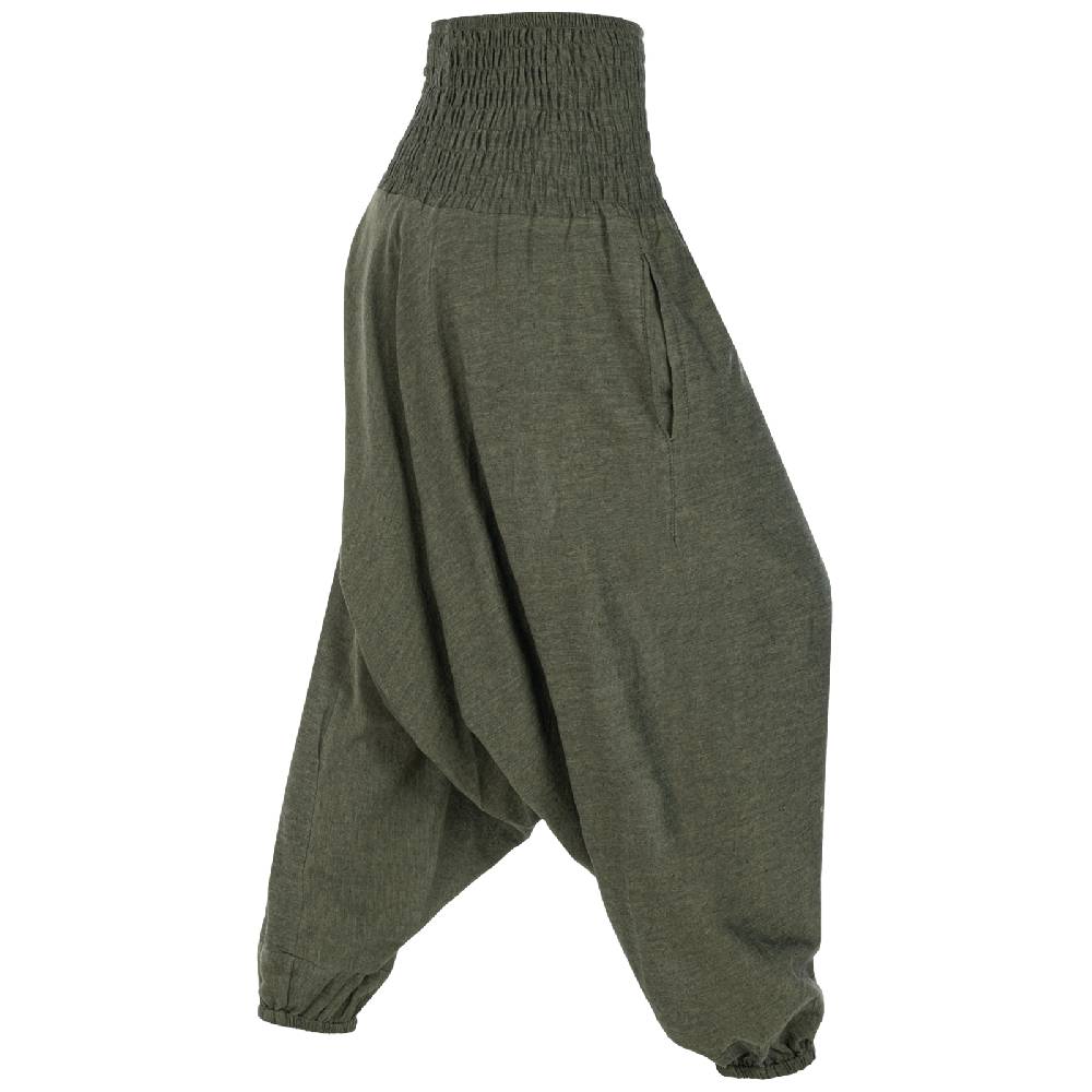 Kunst Und Magie Kunst und Magie Damen orientalische Yoga Freizeit Haremshose Wellnesshose Blitzangebot