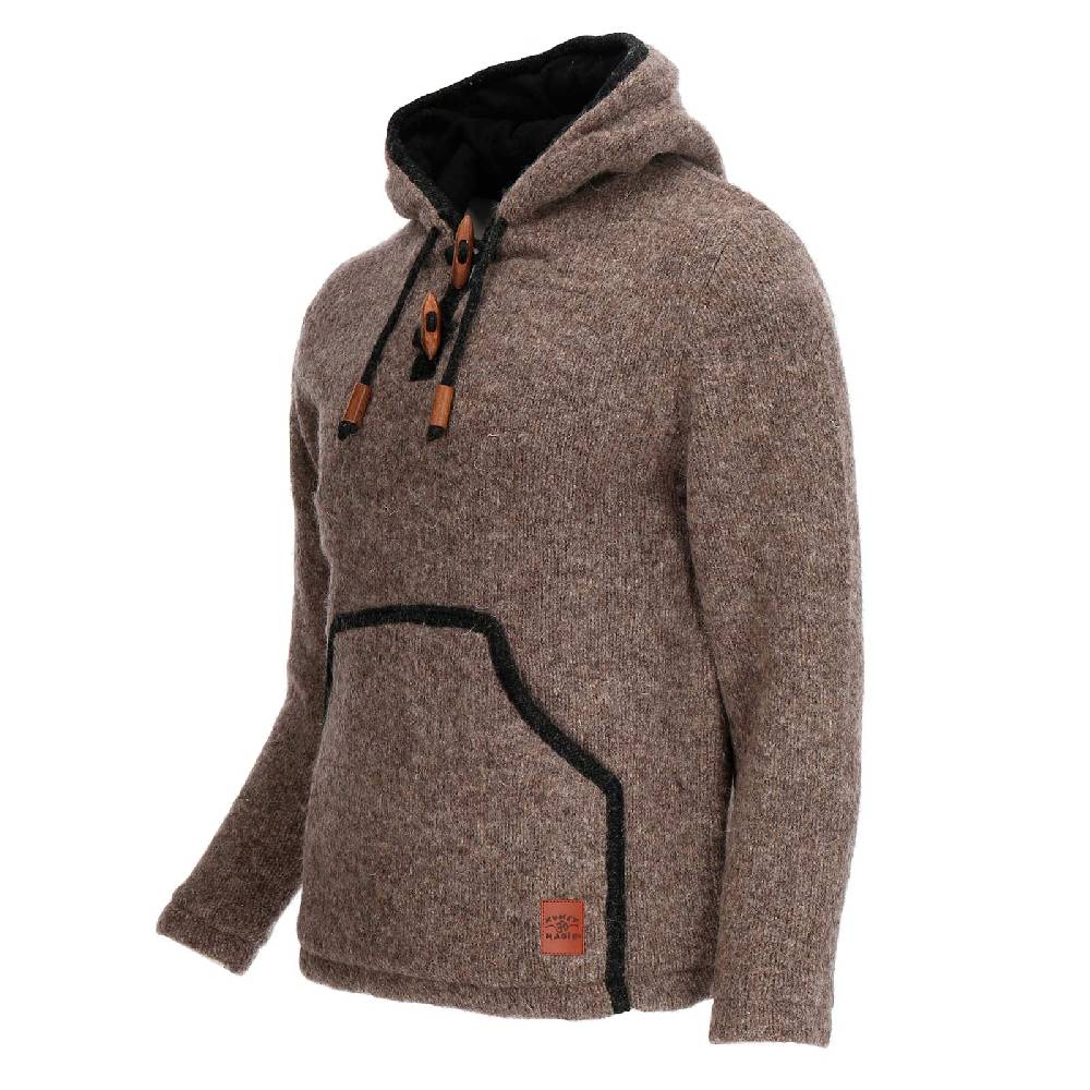 Kunst Und Magie Baja Hoodie Strickjacke Wolle Jacke mit Kapuze Winter Pullover Kapuzenpullover Kauf eins, bekomm eins gratis