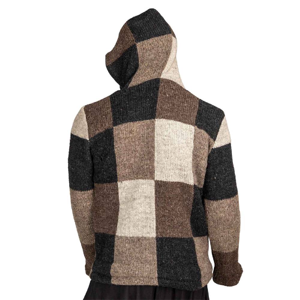 Kunst Und Magie Baja Hoodie Strickjacke Wolle Jacke mit Kapuze Winter Pullover Zeitbegrenzte Promotion