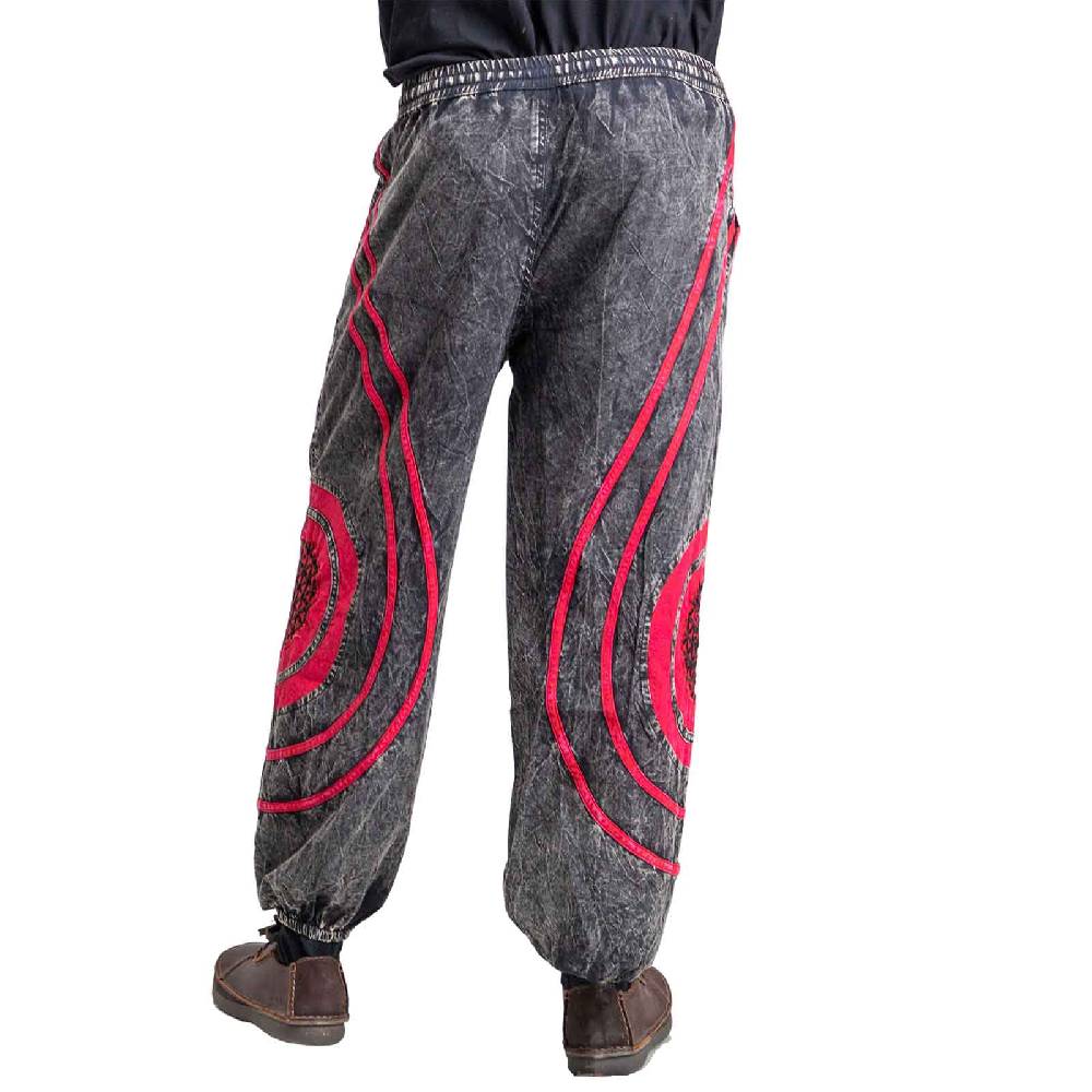 Kunst Und Magie Hose Blume des Lebens Goa Cargo Hose Hippiehose Pluderhose Haremshose Flower of Life Baggy Unisex Bis zu 60% Rabatt
