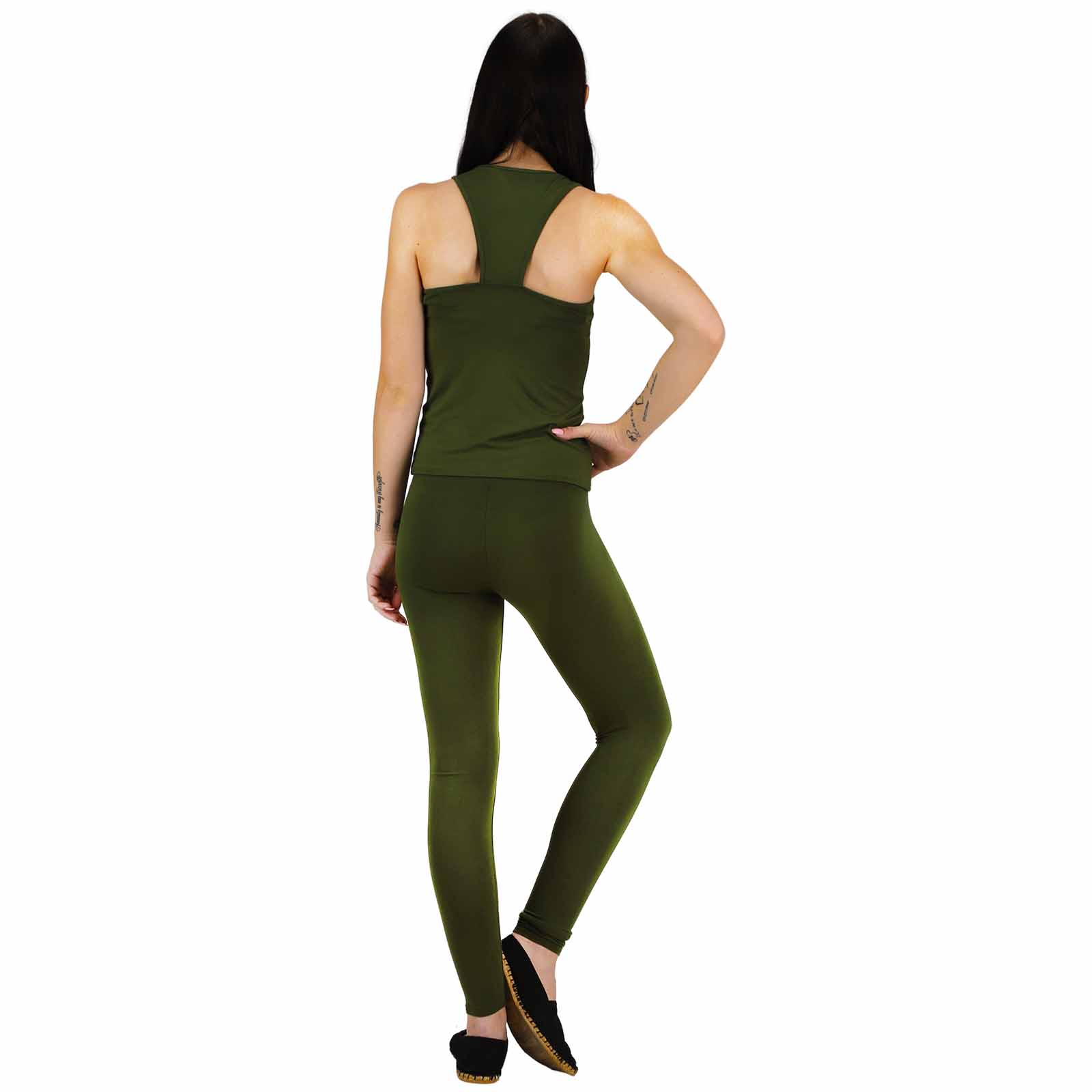 Kunst Und Magie Kunst und Magie Damen Yoga Leggings Atmungsaktive Wellnesshose Yogahose Black Friday Preise