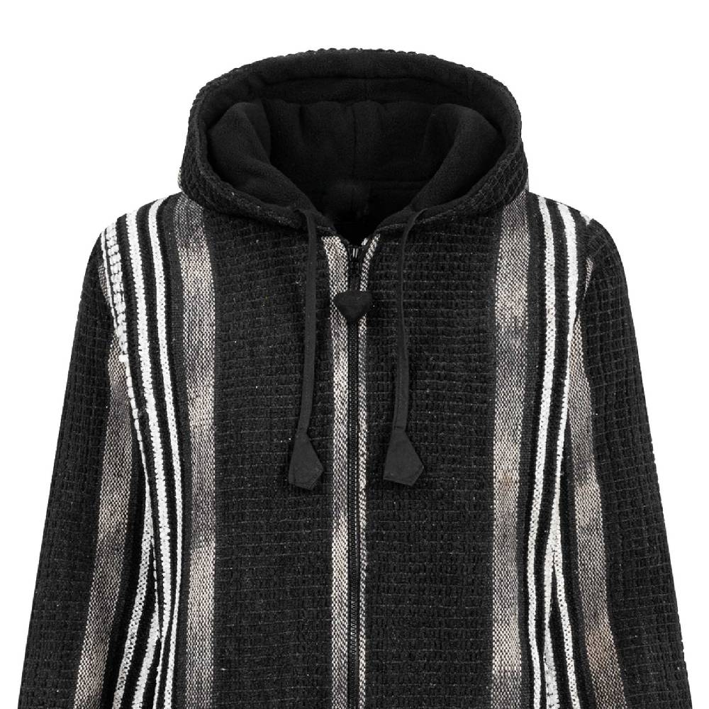 Kunst Und Magie Damen Kurzmantel Jacke mit Kapuze -Hippie Goa Boho Damen Mantel Flash Sale