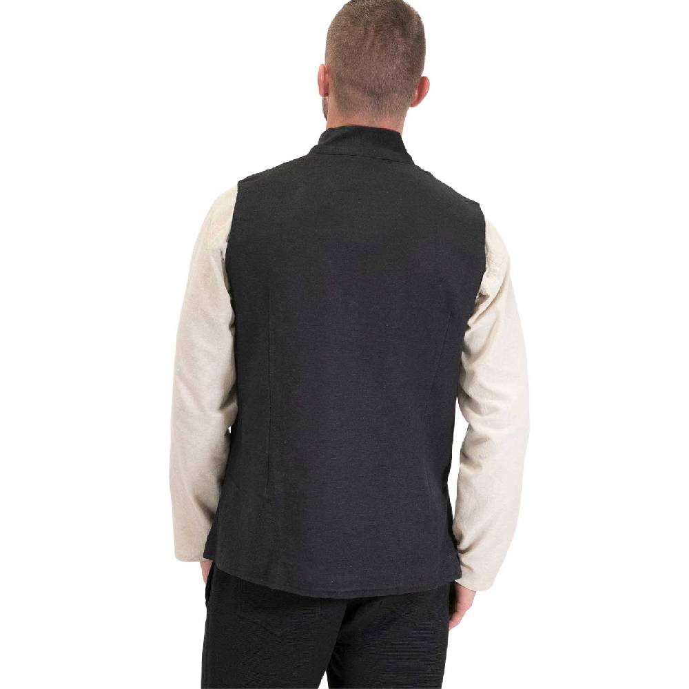 Kunst Und Magie Kunst und Magie Traditionelle Nepal Gilet Herren Hippie Weste Weihnachtsangebot
