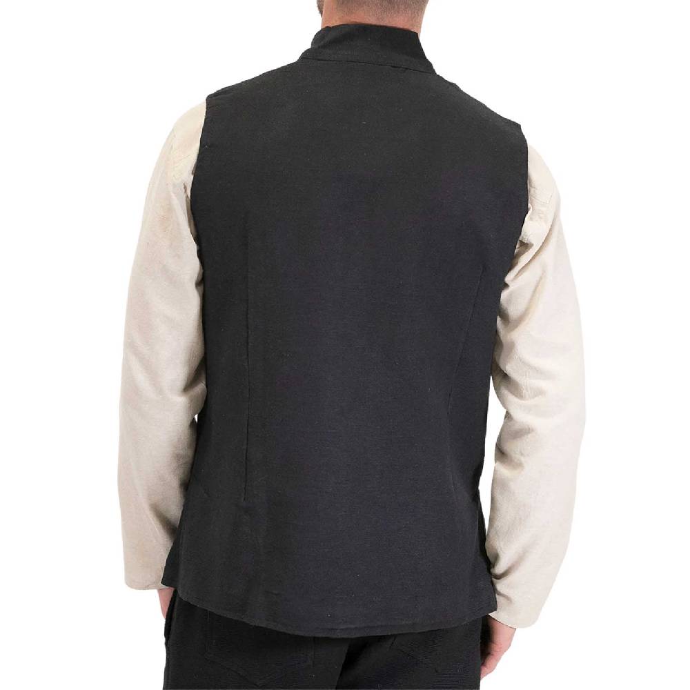Kunst Und Magie Kunst und Magie Traditionelle Nepal Gilet Herren Hippie Weste Weihnachtsangebot