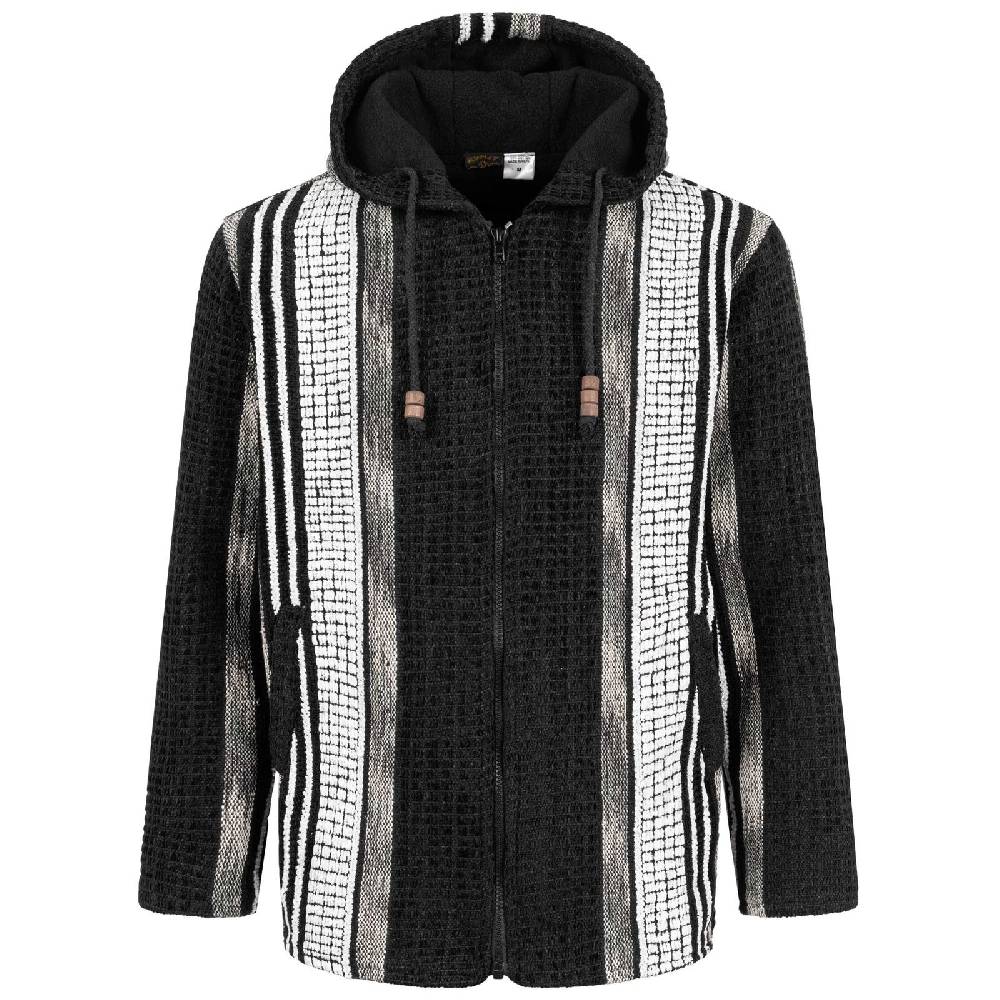Kunst Und Magie Kapuzenjacke Kapu Hoodie mit Kapuze Goa Hippie Jacke Nepal Fair Vatertagsangebot