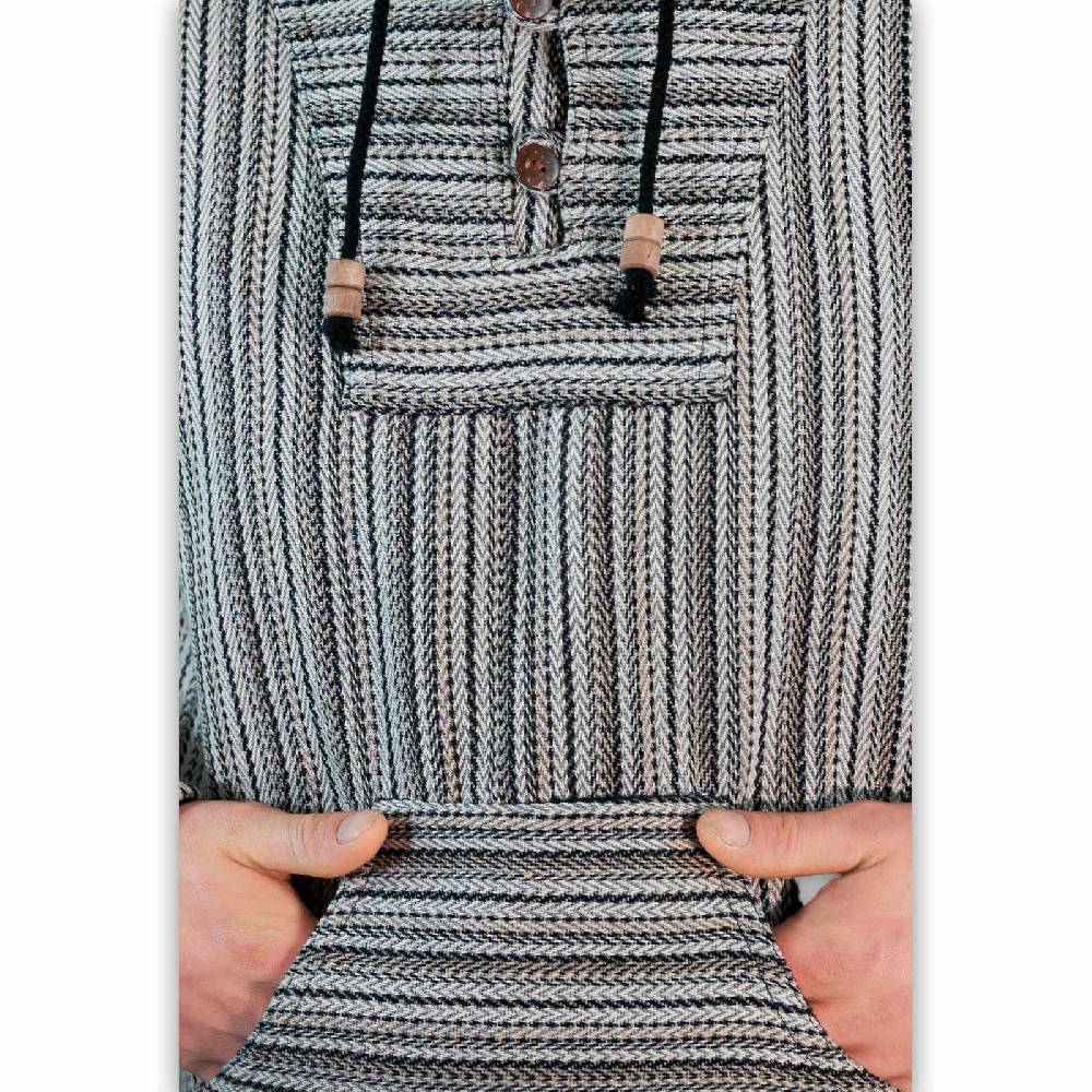 Kunst Und Magie Kapuzenpulli Kapu Baja Jerga Hoodie mit Kapuze und Kängurutaschen Jubiläumsangebot