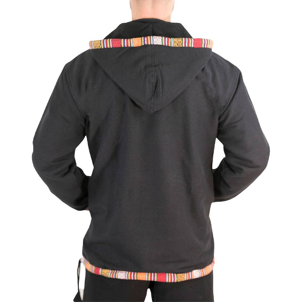 Kunst Und Magie Baja Hoodie Kapuzenpullover mit Fleecefutter und abnehmbarer Kapuze Online Outlet