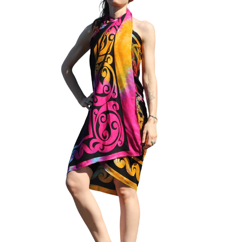 Kunst Und Magie Sarong Yogatuch Iggdrasil Weltenbaum Strandtuch Multifunktionstuch Dekotuch Tischdecke Wickelkleid Saisonale Angebote