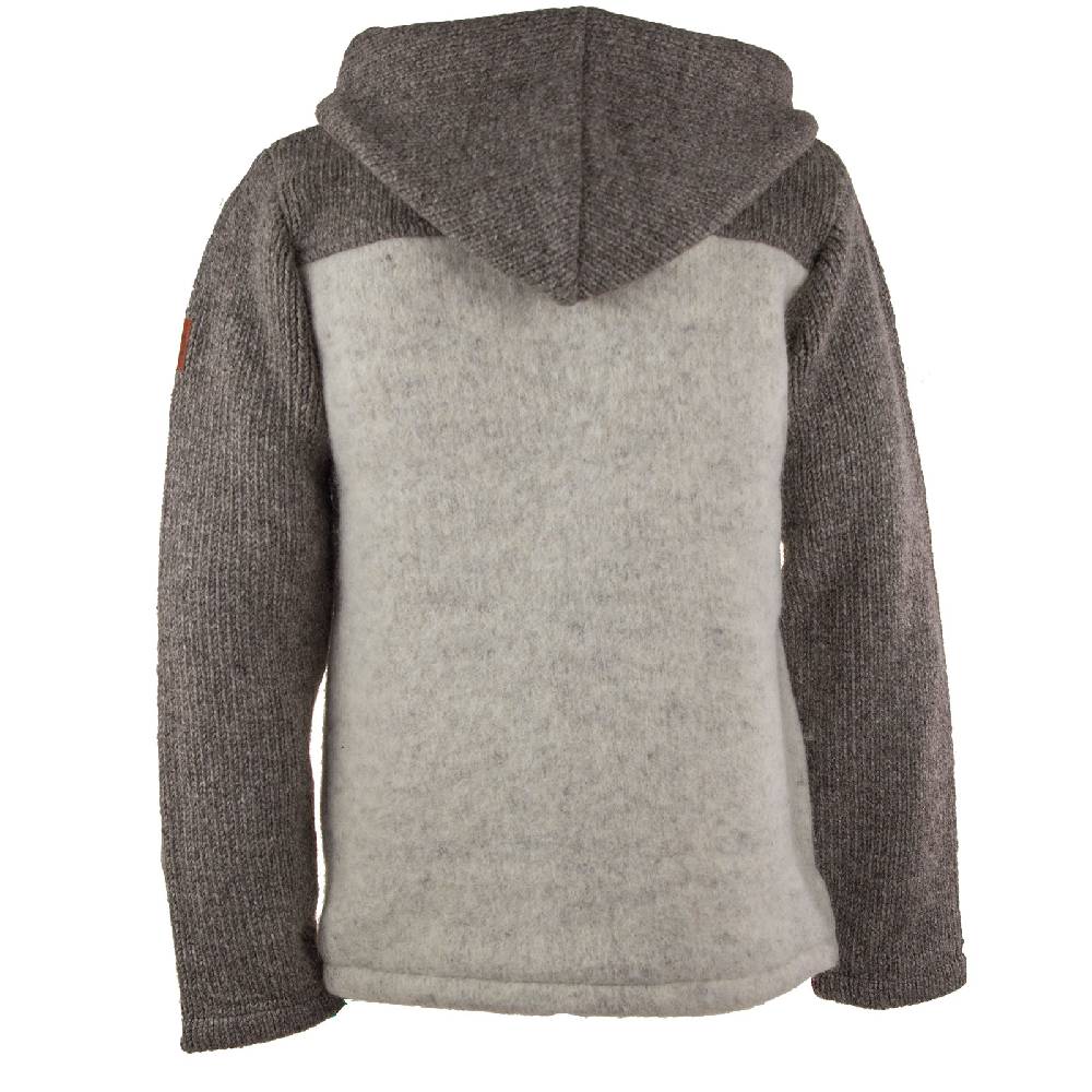 Kunst Und Magie Klassische Herren Strickjacke Wolle Jacke mit abnehmbarer Kapuze Baumwollfutter Letzte 3 Tage