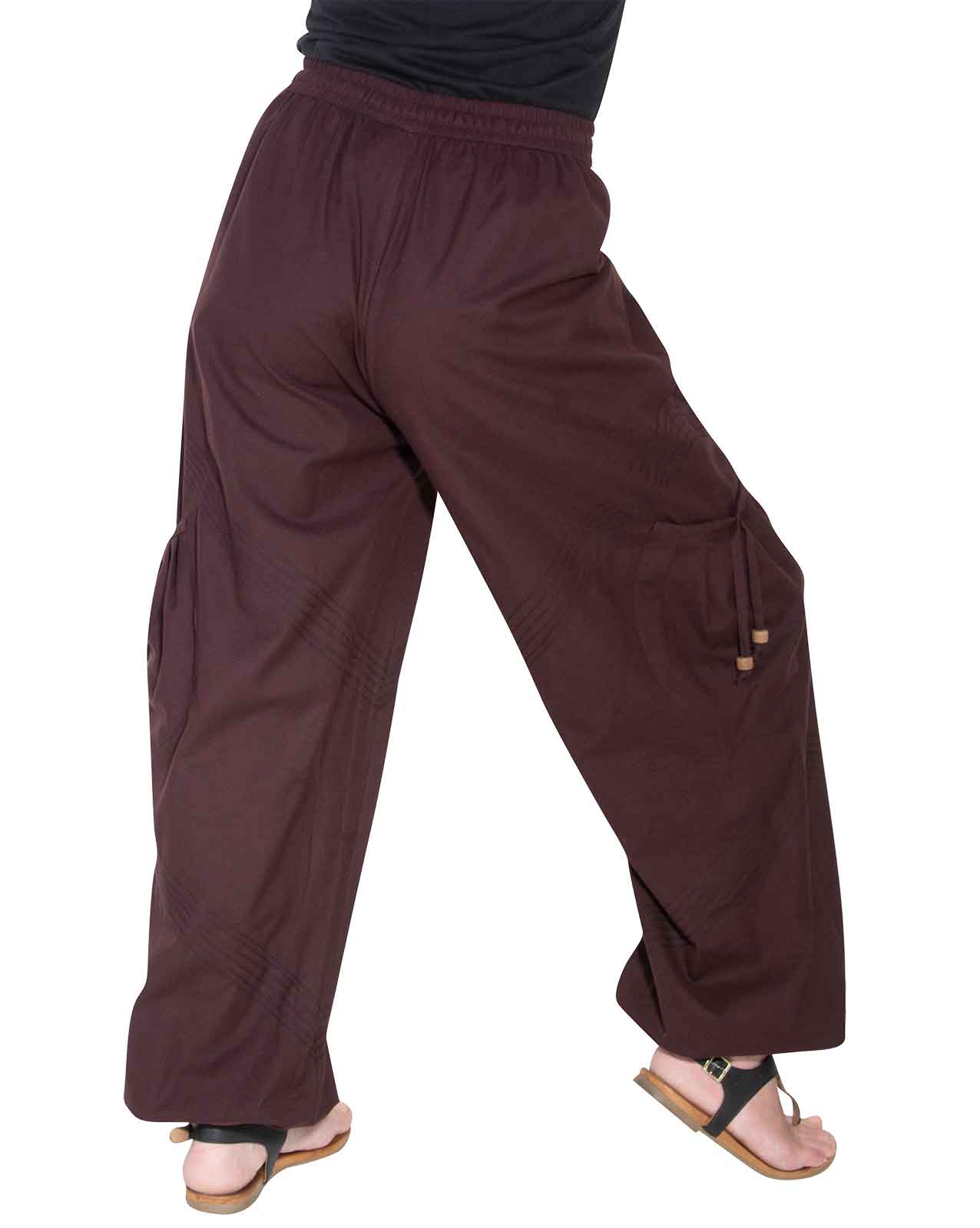 Kunst Und Magie Kunst und Magie Unisex Goa Pluderhose in klassischen Farben Zeitbegrenzte Promotion