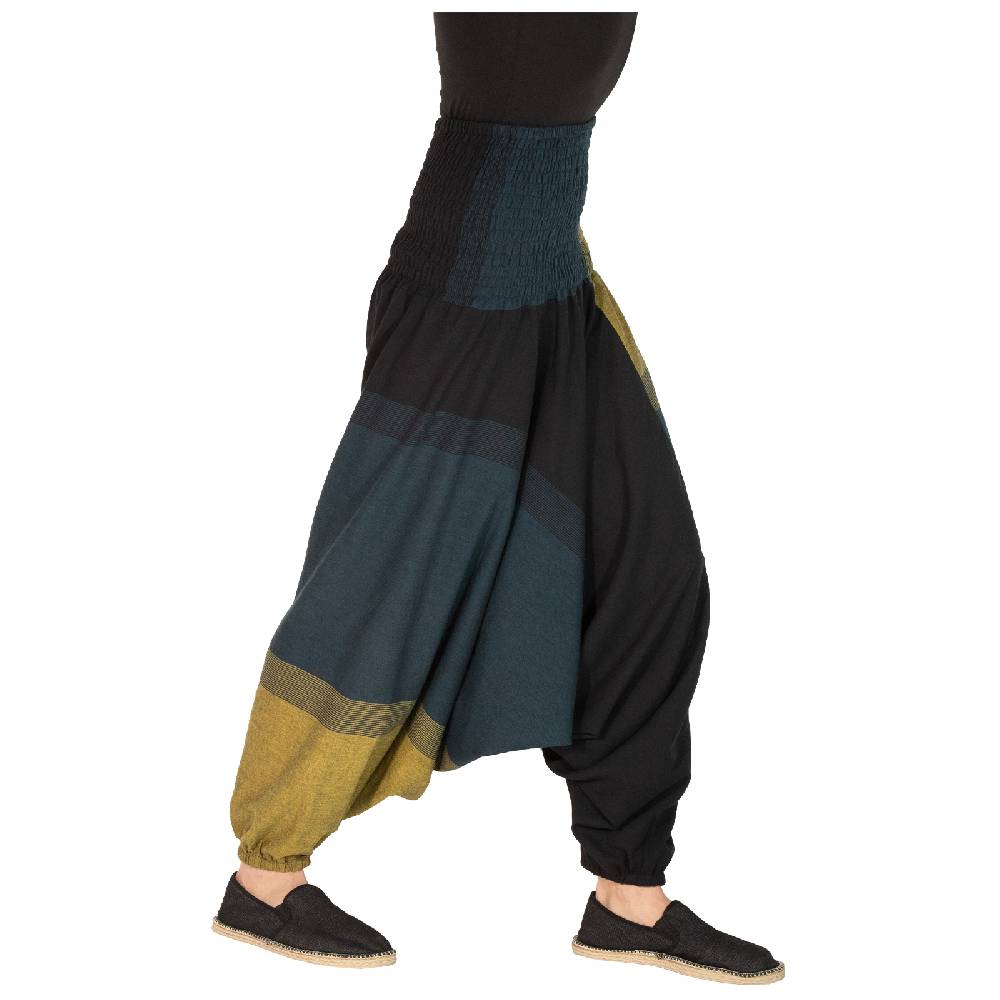 Kunst Und Magie KUNST UND MAGIE Damen bunt one size Boho Yoga Haremshose Freizeithose Aladinhose Sonderangebot der Fabrik