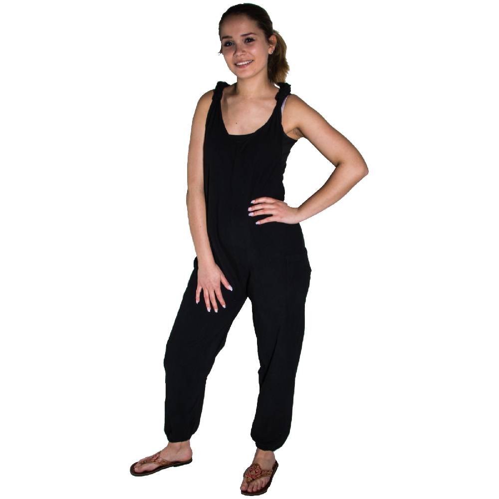 Kunst Und Magie Kunst und Magie alternative Sommer Latzhose Unifarben Clearance-Verkauf