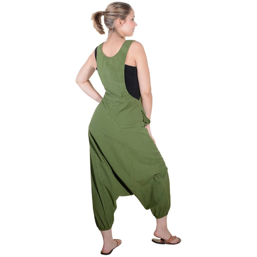 Kunst Und Magie Kunst und Magie Hippie Latzhose Haremshose Hose Psy Goa 70er Overall Kostenloser Versand international