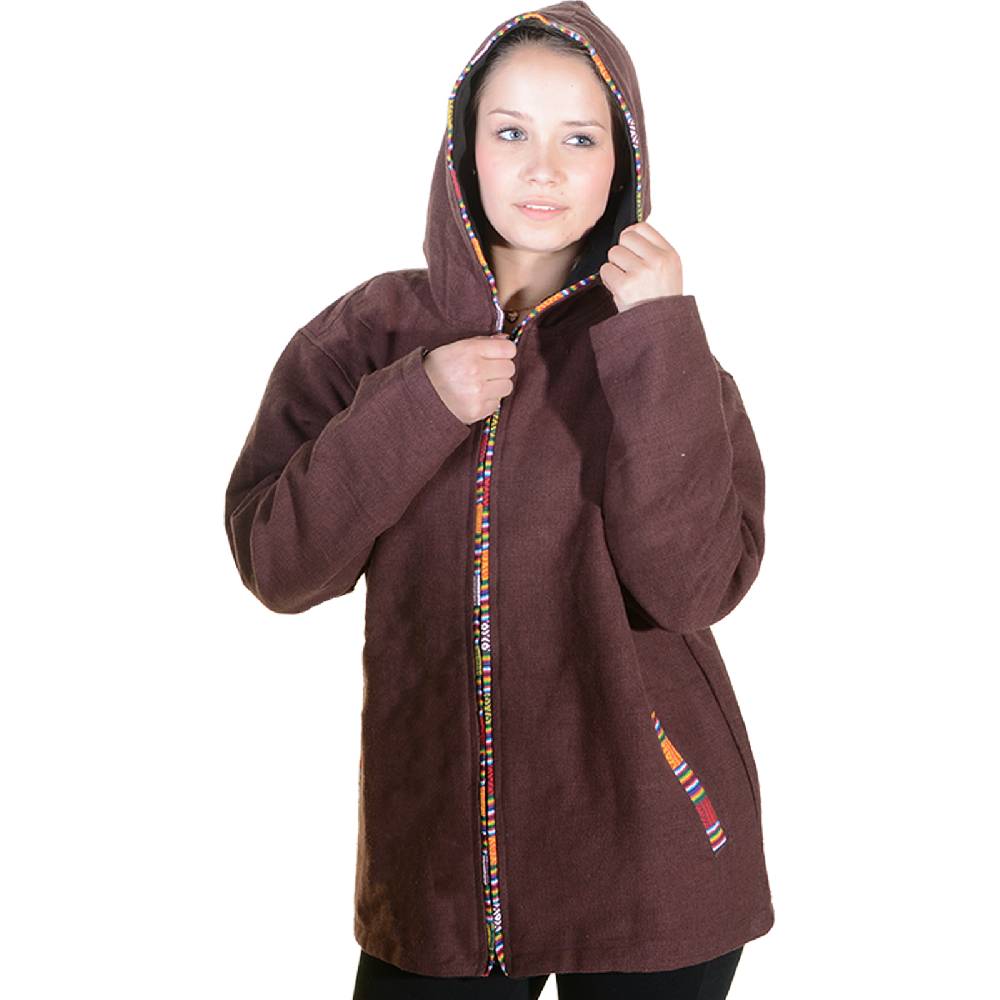Kunst Und Magie Kunst und Magie Unisex Baumwolljacke mit Fleecefutter und Kapuze Hoodie Black Friday Preise