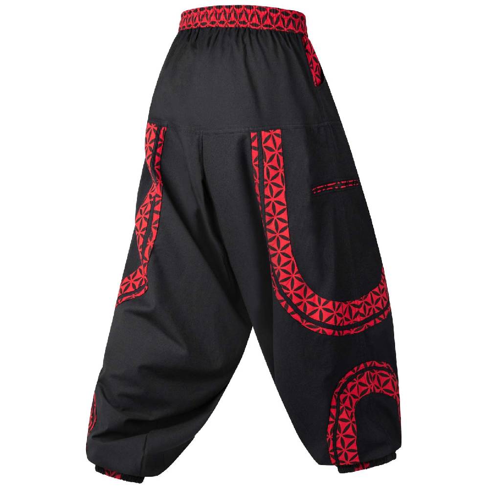 Kunst Und Magie Kunst und Magie Psy Goa Cargo Freizeit Haremshose Baggy Baumwolle Unisex- Für Sie und Ihn Auslauf