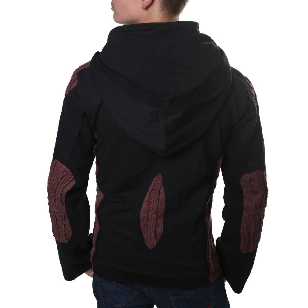 Kunst Und Magie Kunst und Magie Herren Goa Sweatjacke aus Baumwolle Punk Goth Hoody Angebote