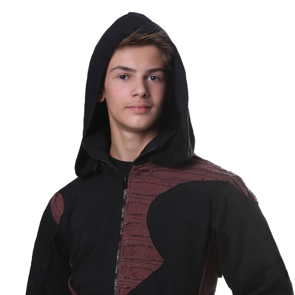 Kunst Und Magie Kunst und Magie Herren Goa Sweatjacke aus Baumwolle Punk Goth Hoody Angebote