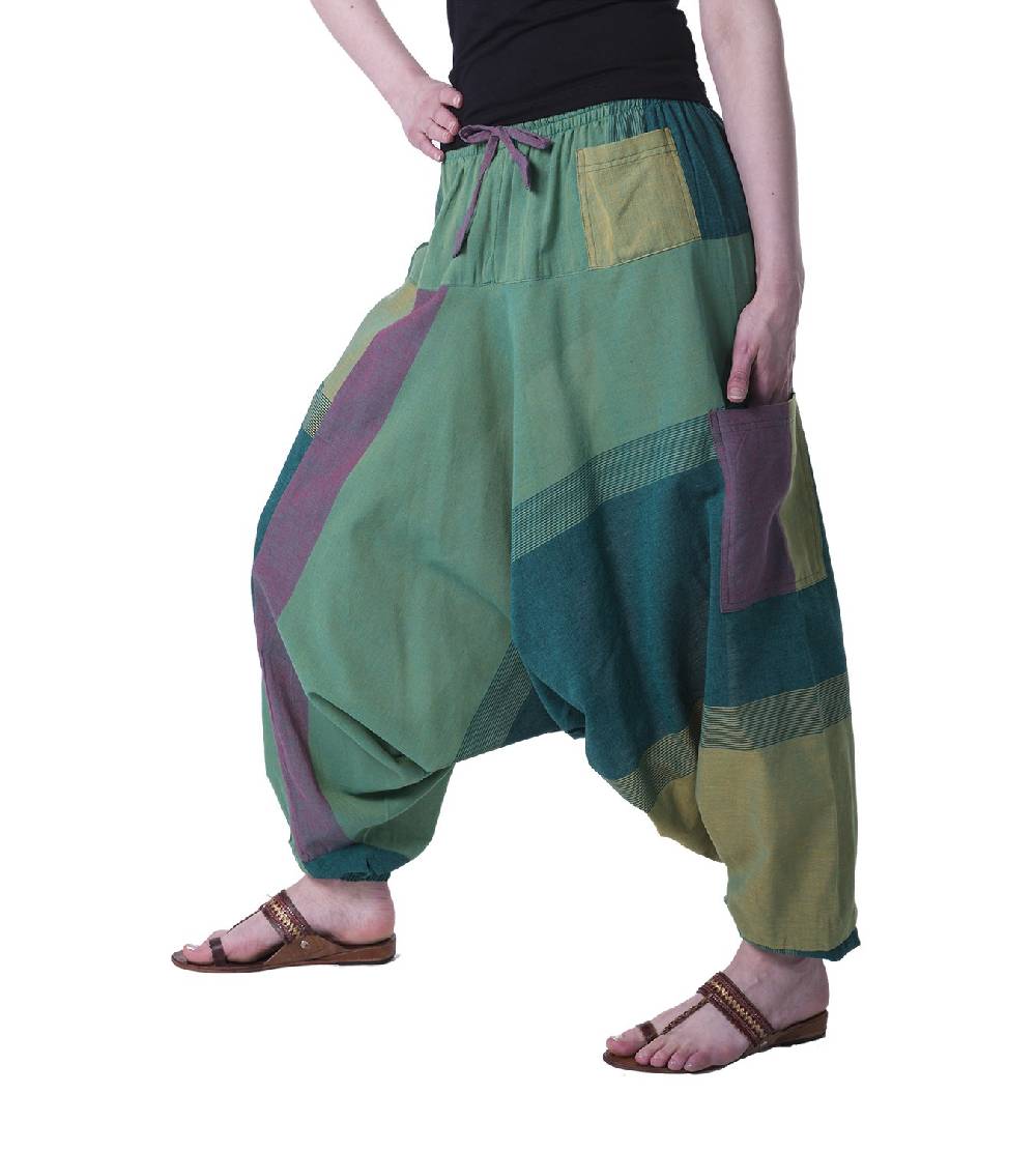 Kunst Und Magie Kunst und Magie Bunte Aladin Haremshose Pumphose Pluderhose Harem Hippie Fabrik Onlineshop
