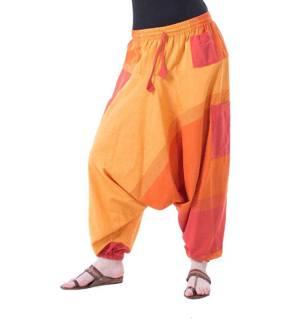 Kunst Und Magie Kunst und Magie Bunte Aladin Haremshose Pumphose Pluderhose Harem Hippie Fabrik Onlineshop