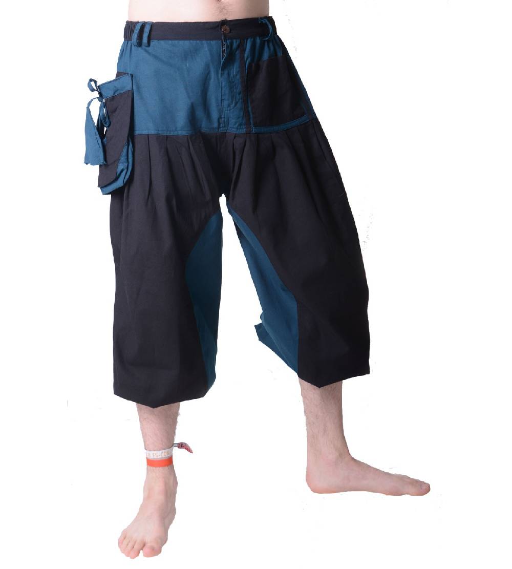 Kunst Und Magie Kurze Hose Dreiviertelhose - Herren Goa Hippie Freizeithose Sommerhose Valentinstagsangebot