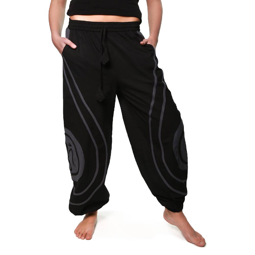 Kunst Und Magie Kunst und Magie Unisex OM Pluderhose in vielen individuellen Farben Lagerräumung