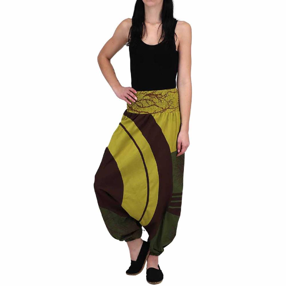Kunst Und Magie Goa Haremshose "The Tree" Ibiza Strandhose, Wellnesshose Boho Online Outlet