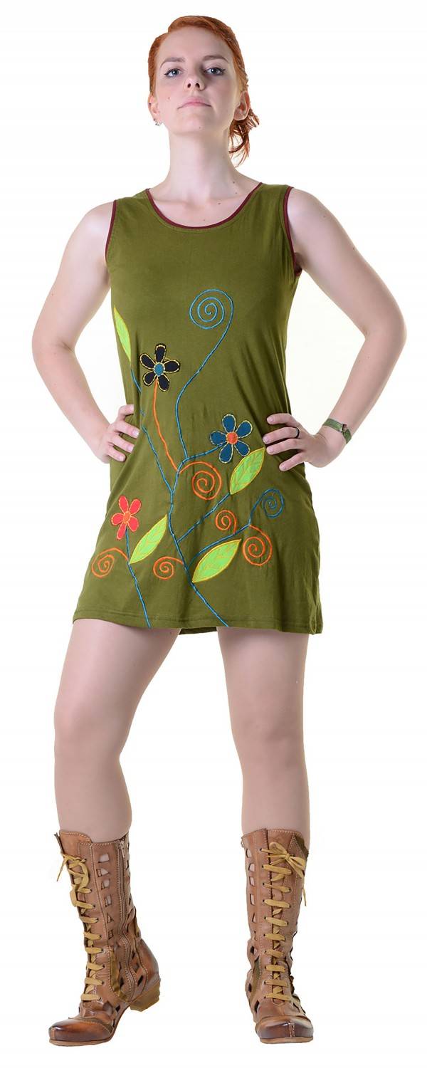 Kunst Und Magie Minikleid Longshirt Tunika Hippie Sommerkleid Wochenangebot