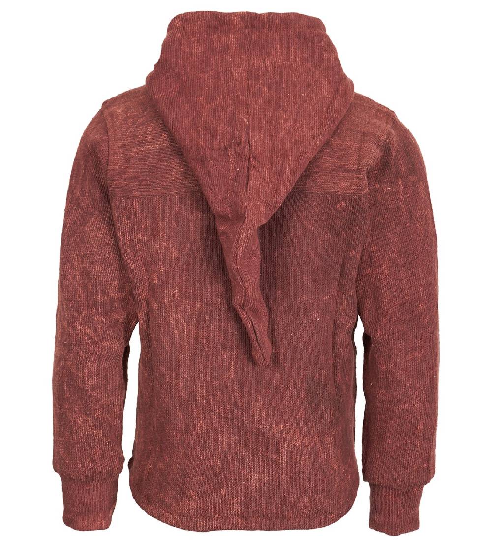 Kunst Und Magie Kapuzen - Strickjacke Sweatjacke mit Zipfelkapuze Mittelalter Vierteljährliche Förderung