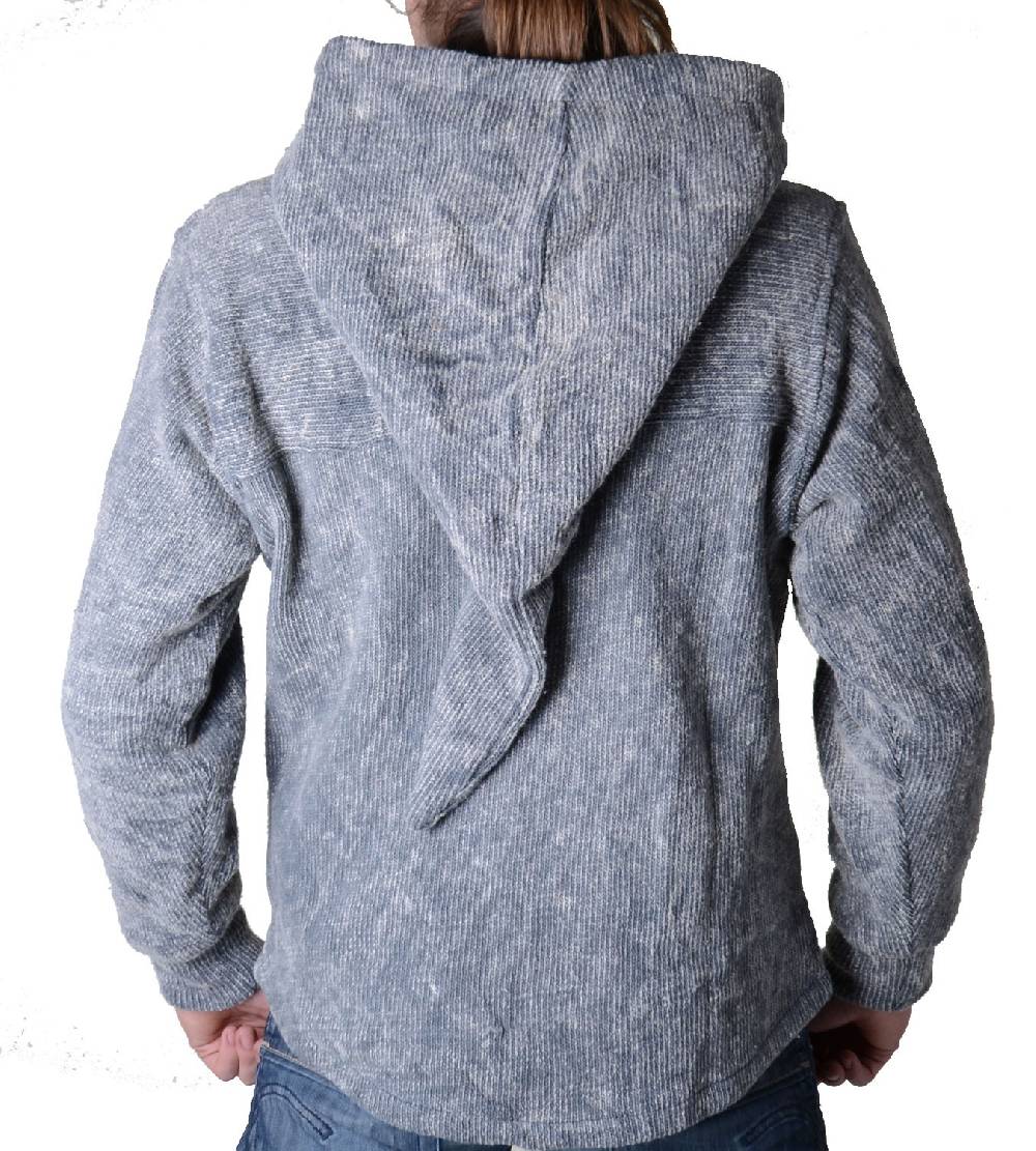 Kunst Und Magie Kapuzen - Strickjacke Sweatjacke mit Zipfelkapuze Mittelalter Vierteljährliche Förderung