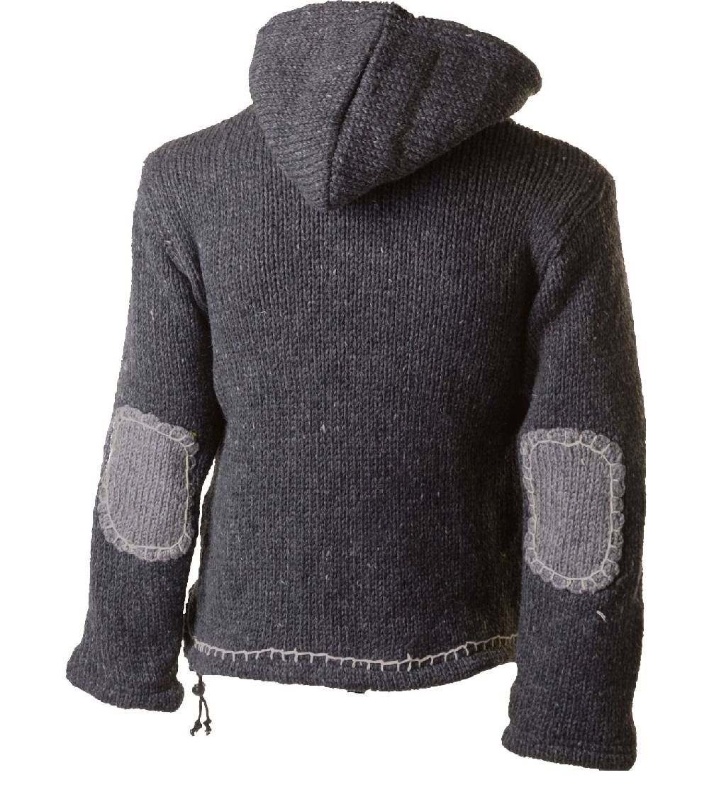 Kunst Und Magie Ausgefallener Strickpullover im Mittelalter-Stlye Hippie Pullover Nur noch ein Tag übrig
