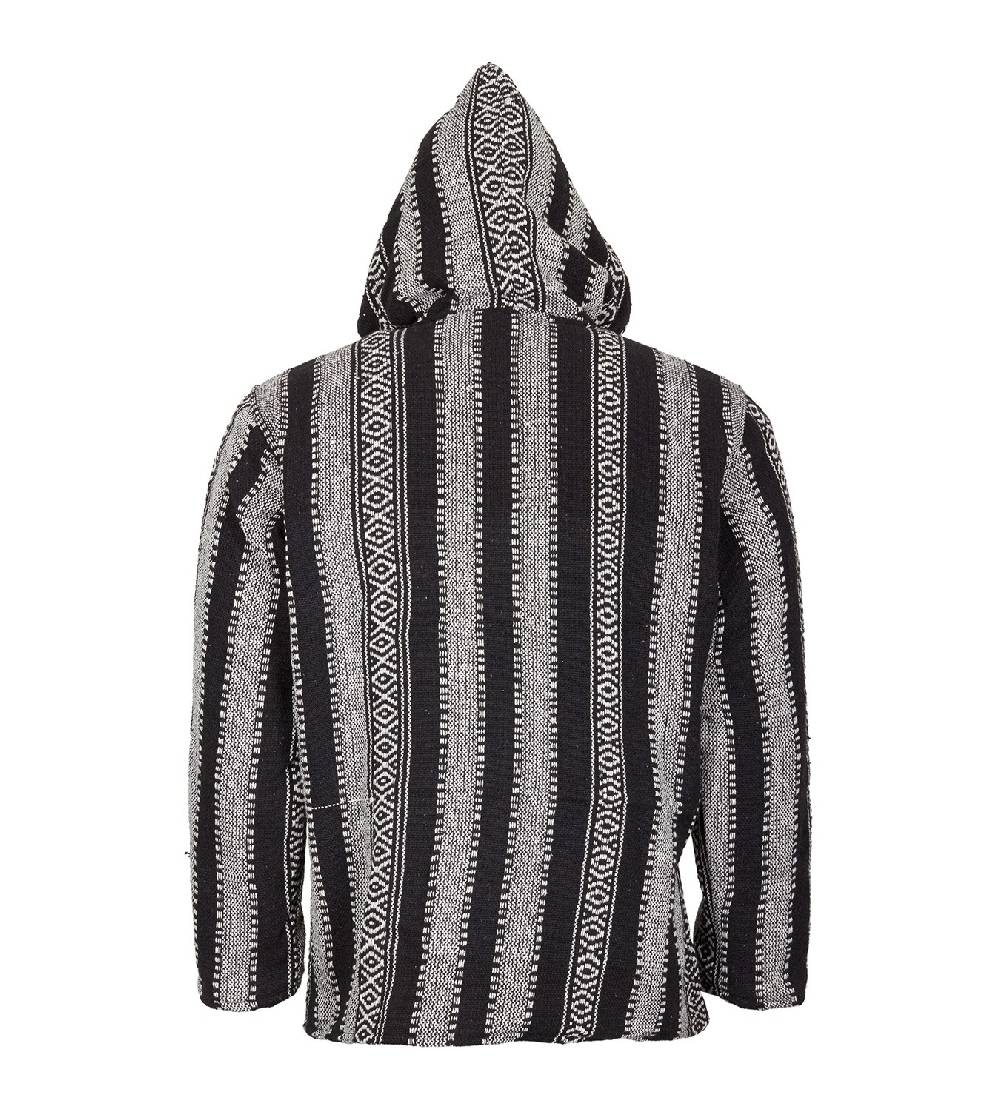 Kunst Und Magie Kunst und Magie Nepal Baja Jerga Sweatshirt Poncho mit Fleecefutter Kapuze Online