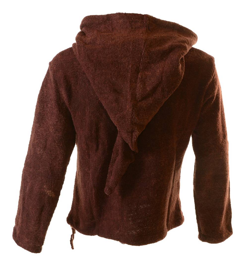 Kunst Und Magie Kapuzen Strickpullover Sweatshirt mit Zipfelkapuze Mittelalter Outlet