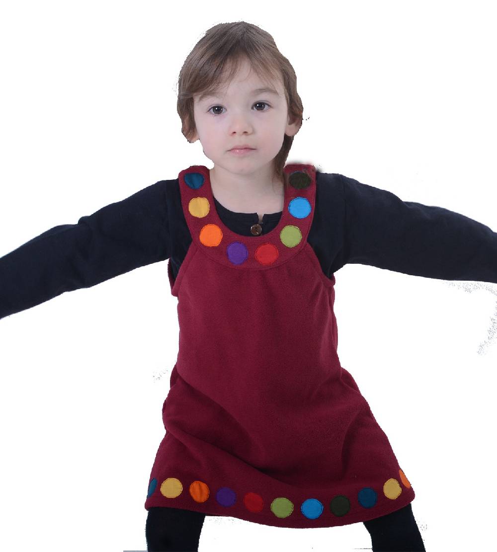 Kunst Und Magie Kunst und Magie Kinder Kleid /Trägerkleid aus Fleece Meist gekauft