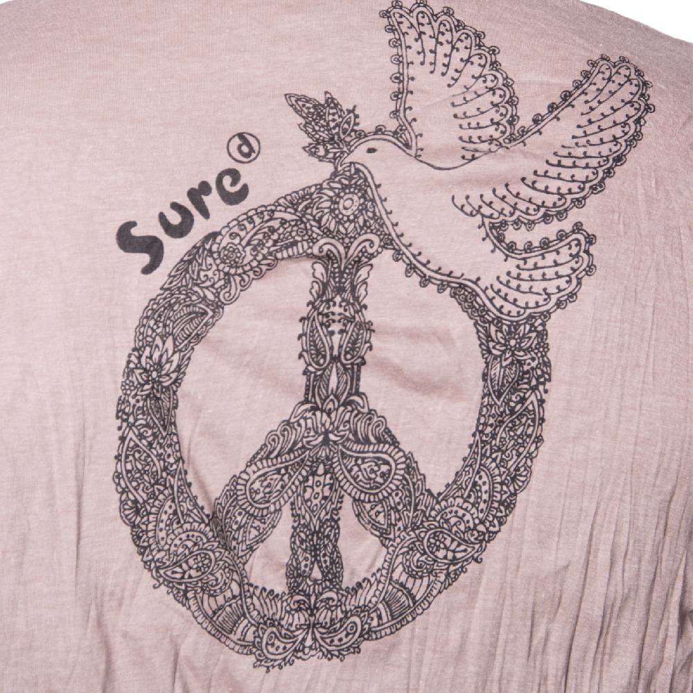 Kunst Und Magie Kunst und Magie Sure Hoody Kapuzen Shirt Peace mit Friedenstaube Flash Sale