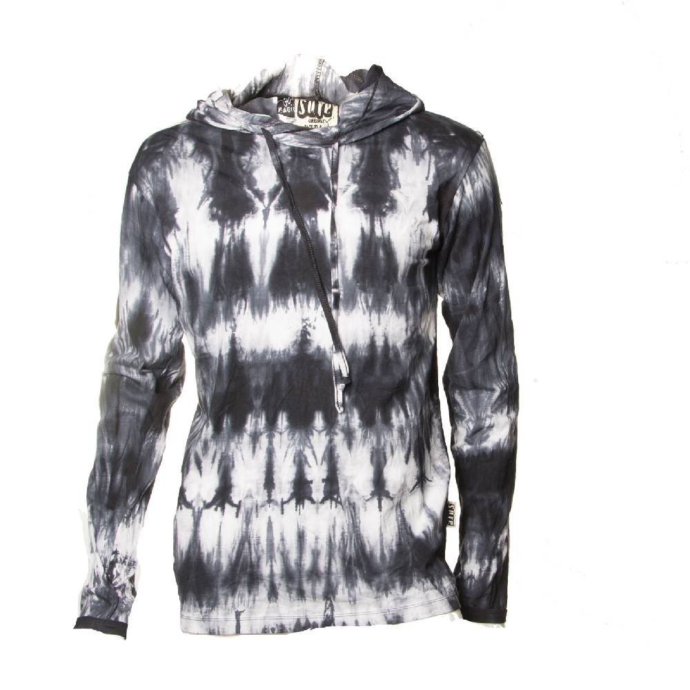 Kunst Und Magie Kunst und Magie Sure Hoody Kapuzenshirt Tie Dye Batik Shirt Exklusivangebot