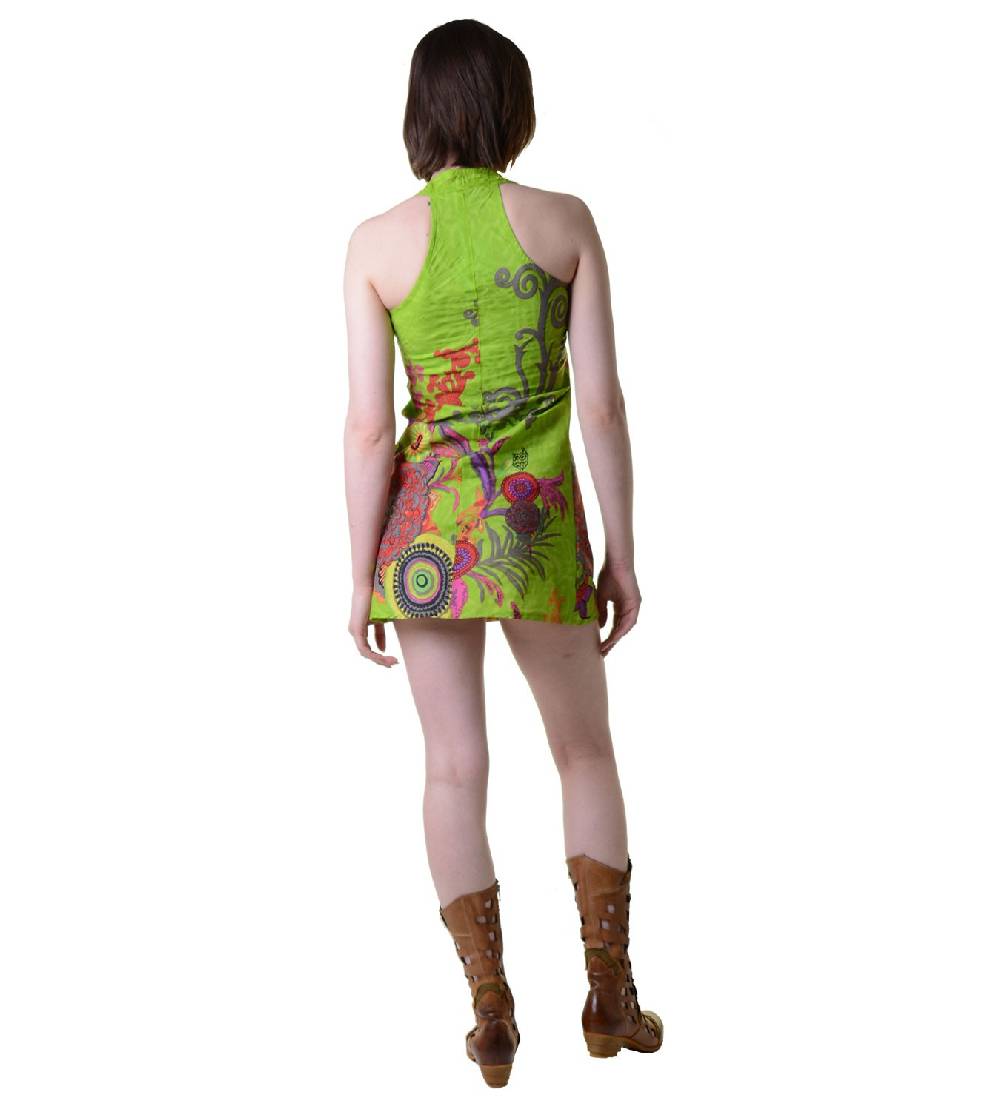 Kunst Und Magie Hippie-Tunika mit ausgefallenem Muster - Ideal für den Sommer - Toll als Strandkleid Neueste Mode