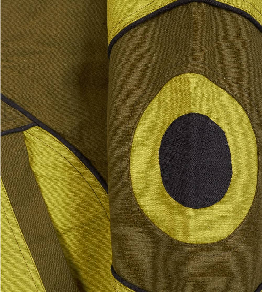 Kunst Und Magie Kunst und Magie Goa Canvas Baumwolljacke für Herren mit Fleecefutter Nur für heute