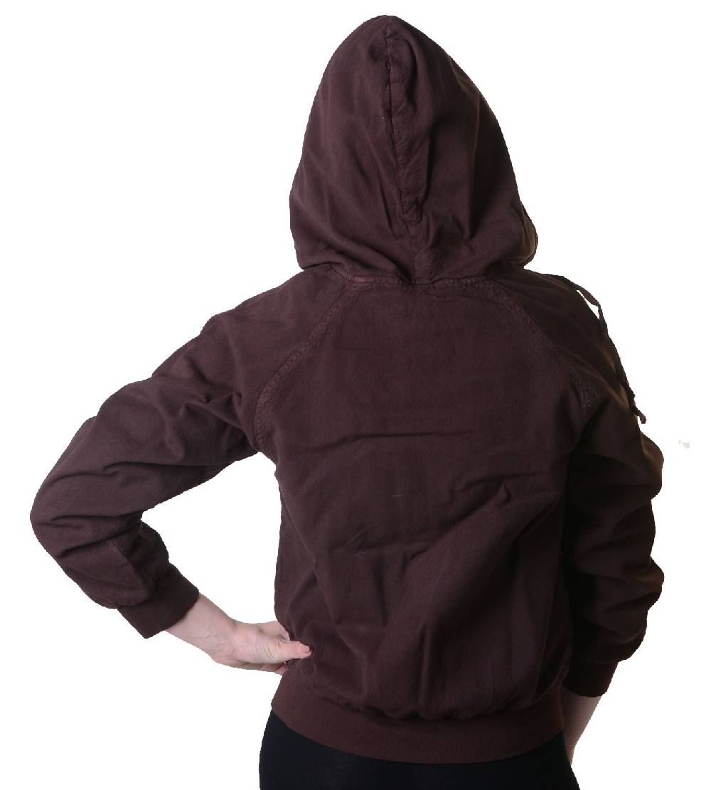 Kunst Und Magie Sweatjacke Freizeitjacke mit Dreiviertel-Armlänge - Damen Jacke aus Baumwolle Super Rabatt