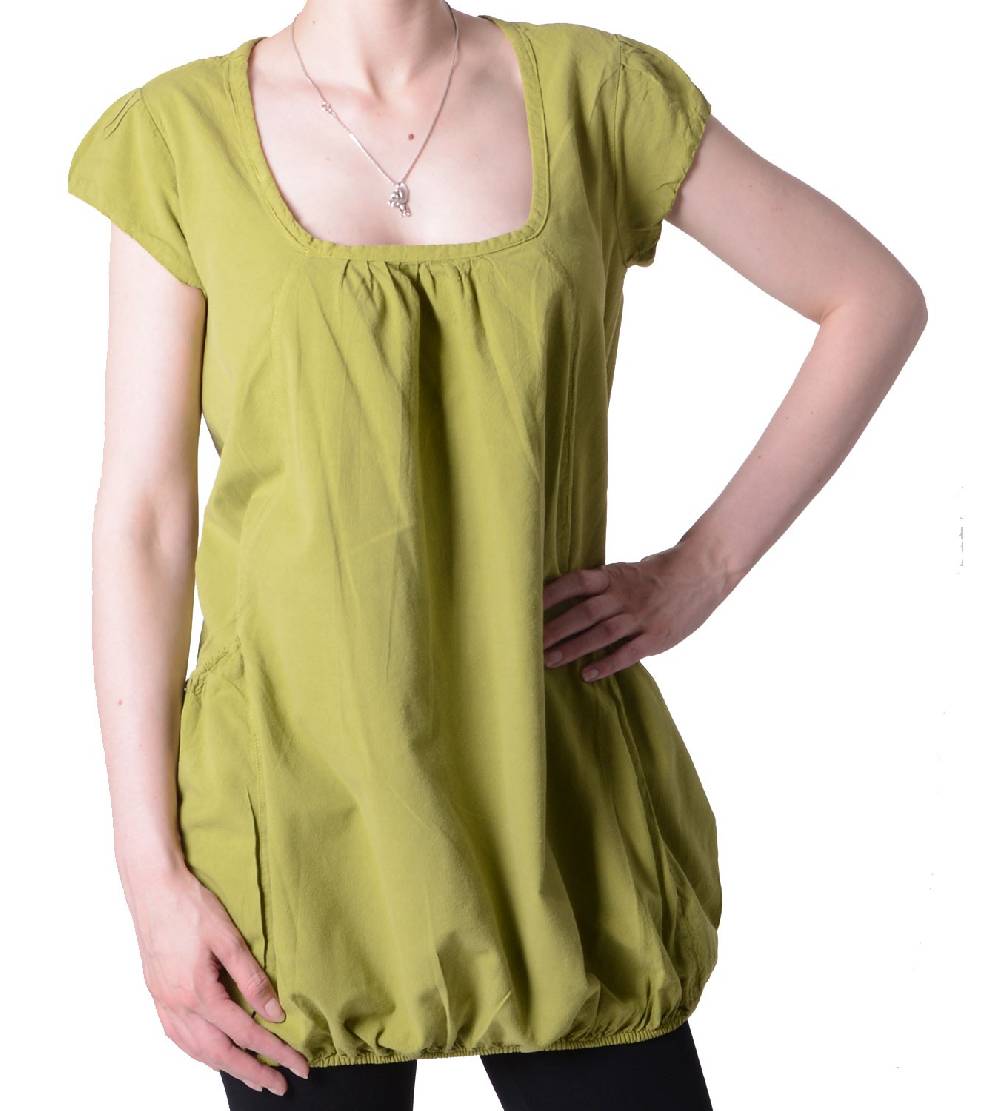 Kunst Und Magie Hippie Sommer-Top Damen Oberteil mit zwei Taschen - Überzieher, Bluse Clearance-Verkauf