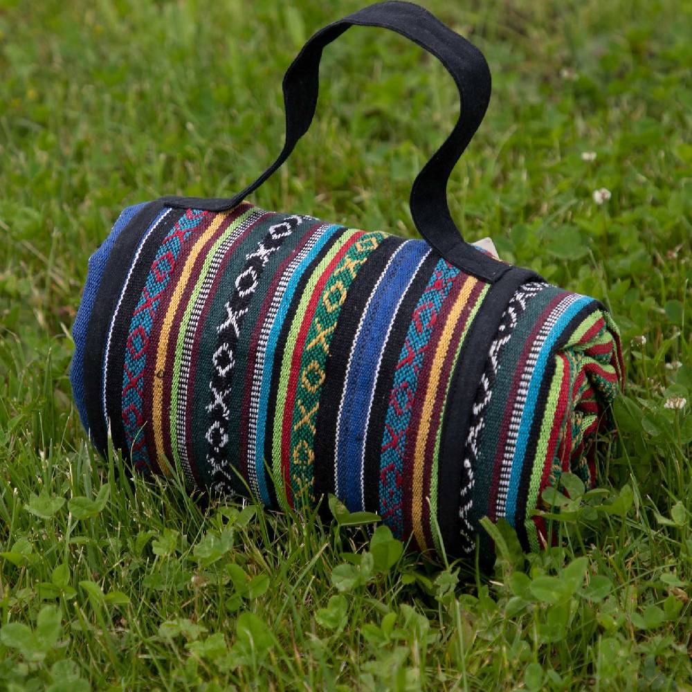 Kunst Und Magie Bunte Handgewebte Familien Yoga & Picknickdecke Strandtuch Fabrikpreis