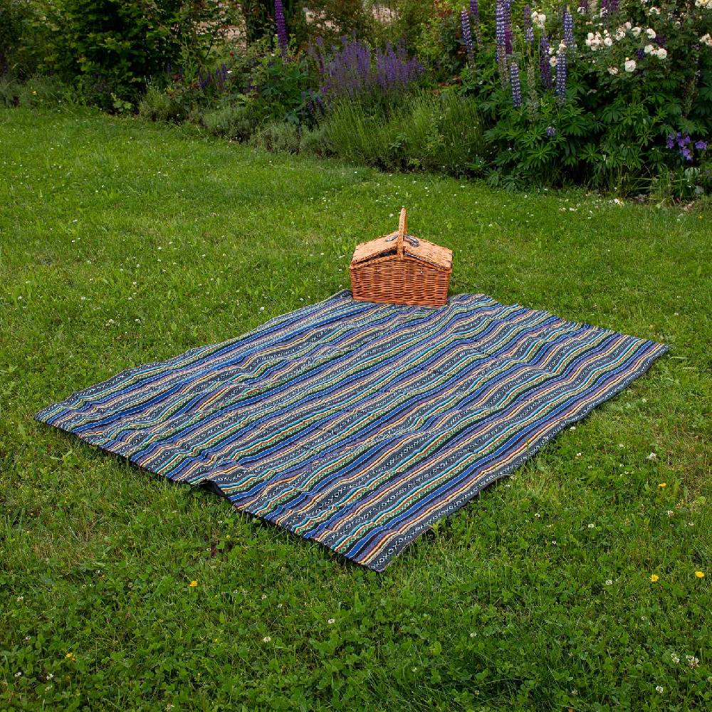 Kunst Und Magie Bunte Handgewebte Familien Yoga & Picknickdecke Strandtuch Fabrikpreis
