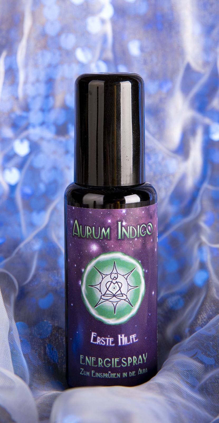 Kunst Und Magie Aurum Indigo - Erste Hilfe Spray Energiespray 50 ml Spray Holy Scents Begrenzte Freigabe