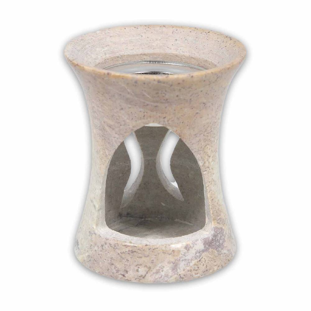 Kunst Und Magie Räucherstövchen Räuchergefäß Flammen Engel Räucherschale mit Sieb aus Speckstein 10cm Zeitbegrenzte Promotion