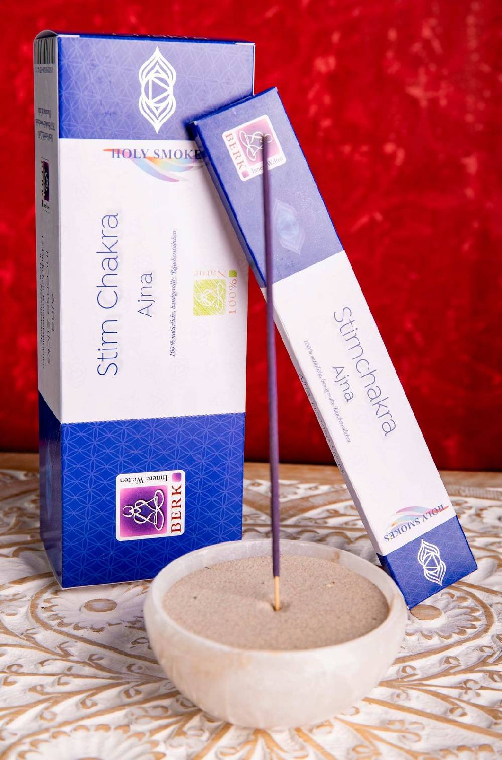 Kunst Und Magie Stirn-Chakra Ajna Räucherstäbchen - Holy Smokes Chakra Duftstäbchen 50% Rabatt mit kostenlosem Versand