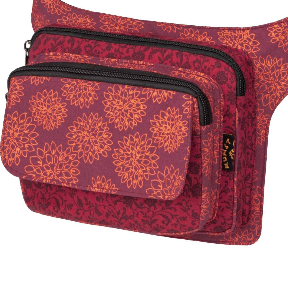 Kunst Und Magie KUNST UND MAGIE Bunte Boho Goa Bauchtasche Gürteltasche Hüfttasche Sidebag Großer Ausverkauf